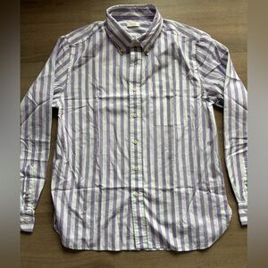 NWOT AYR The Everyday Button Down in Lavender Stripe